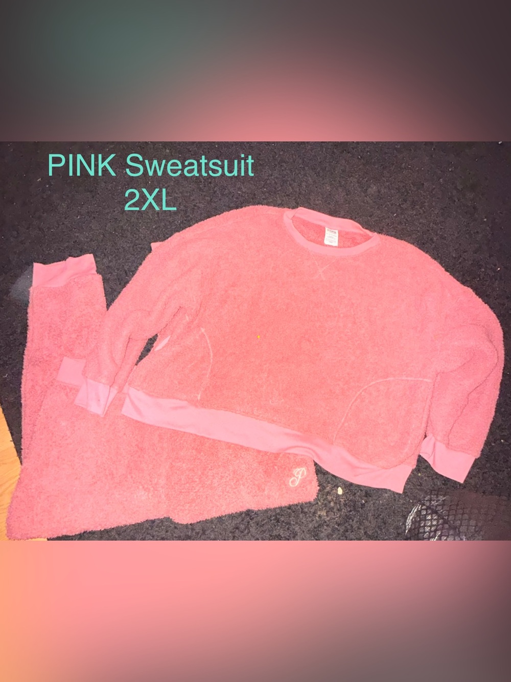 PINK Victoria's Secret Plush set - Pink